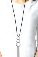 Paparazzi Accessories Industrial Conquest - Black Necklace