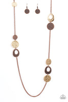 Paparazzi Accessories Gallery Guru - Copper Necklace