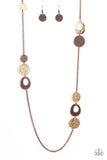 Paparazzi Accessories Gallery Guru - Copper Necklace