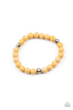 Paparazzi Accessories Awakened - Yellow Bracelet