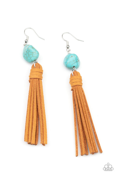 Paparazzi Accessories All-Natural Allure - Blue Earring