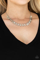 Paparazzi Accessories Dainty DISCovery - Silver Necklace