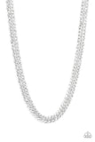 Paparazzi Accessories Urban Uppercut - Silver Necklace