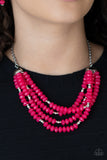 Paparazzi Accessories Best POSH-ible Taste - Pink Necklace Set