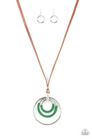 Paparazzi Accessories Hypnotic Happenings - Green Necklace