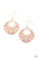 Paparazzi Accessories Vineyard Romance - Rose Gold Earring