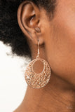 Paparazzi Accessories Vineyard Romance - Rose Gold Earring