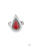 Paparazzi Accessories Earthy Glow - Red Ring