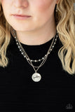 Paparazzi Accessories Promoted to Grandma - Silver Necklace