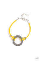 Paparazzi Accessories Choose Happy - Yellow Bracelet