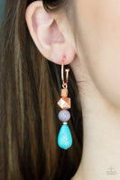 Paparazzi Accessories Boulevard Stroll - Copper Earring