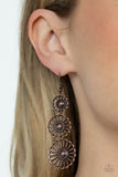 Paparazzi Accessories Gazebo Garden - Copper Earring