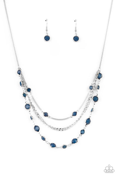 Paparazzi Accessories Goddess Getaway - Blue Necklace