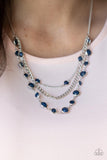 Paparazzi Accessories Goddess Getaway - Blue Necklace