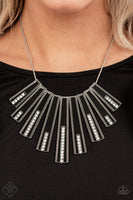 Paparazzi Accessories FAN-tastically Deco - Black Necklace