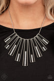 Paparazzi Accessories FAN-tastically Deco - Black Necklace