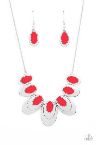 Paparazzi Accessories Endless Eclipse - Red Necklace