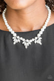 Paparazzi Accessories Society Socialite White Necklace Set