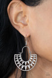 Paparazzi Accessories Solar Surge - Silver Earring