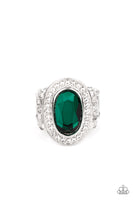 Paparazzi Accessories Always OVAL-achieving - Green Ring