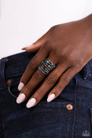 Paparazzi Accessories Exceptional Edge - Blue Ring