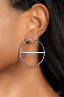 Paparazzi Accessories Dynamic Diameter - Silver Earring