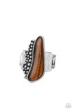 Paparazzi Accessories Gemstone Guide - Brown Ring