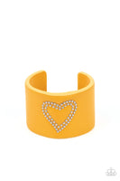 Paparazzi Accessories Rodeo Romance - Yellow Bracelet