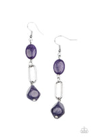 Paparazzi Accessories Stone Apothecary - Purple Earring