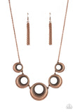 Paparazzi Accessories Solar Cycle - Copper Necklace