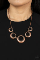 Paparazzi Accessories Solar Cycle - Copper Necklace