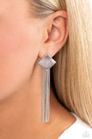 Paparazzi Accessories Experimental Elegance - Silver Earring