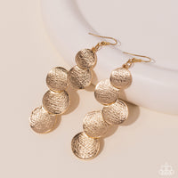 Paparazzi Accessories Token Gesture - Gold Earring