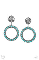 Paparazzi Accessories Playfully Prairie - Blue Earring