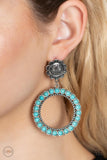 Paparazzi Accessories Playfully Prairie - Blue Earring