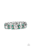 Paparazzi Accessories Definitively Diva - Green Bracelet