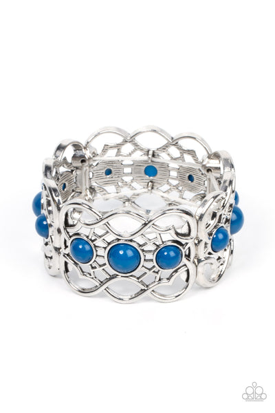 Paparazzi Accessories Very Versailles - Blue Bracelet