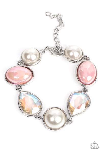 Paparazzi Accessories Nostalgically Nautical - Pink Bracelet