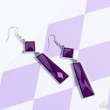 Paparazzi Accessories Hollywood Harmony - Purple Earring