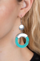 Paparazzi Accessories ENTRADA at Your Own Risk - Blue Earring