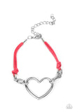 Paparazzi Accessories Flirty Flavour - Pink Bracelet