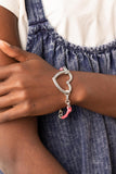 Paparazzi Accessories Flirty Flavour - Pink Bracelet