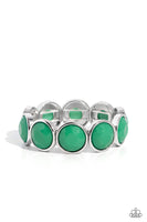 Paparazzi Accessories Long Live the Loud - Green Bracelet