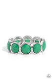 Paparazzi Accessories Long Live the Loud - Green Bracelet