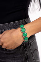 Paparazzi Accessories Long Live the Loud - Green Bracelet