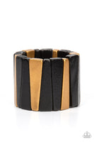 Paparazzi Accessories Bahama Boardwalk - Black Bracelet