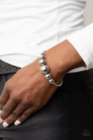 Paparazzi Accessories Bead Creed - Silver Bracelet