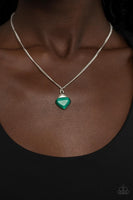 Paparazzi Accessories Gracefully Gemstone - Green Necklace