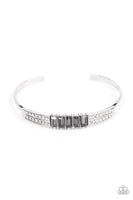 Paparazzi Accessories Spritzy Sparkle - Silver Bracelet