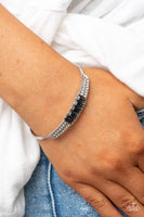 Paparazzi Accessories Spritzy Sparkle - Silver Bracelet